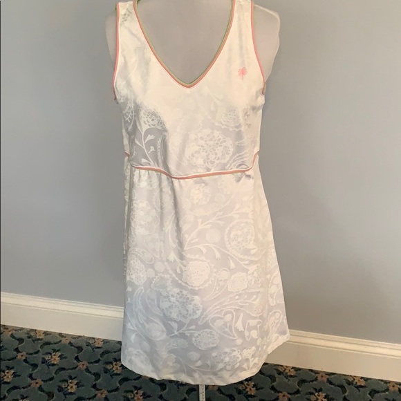 Lilly Pulitzer Dresses & Skirts - White Lily tennis dress
